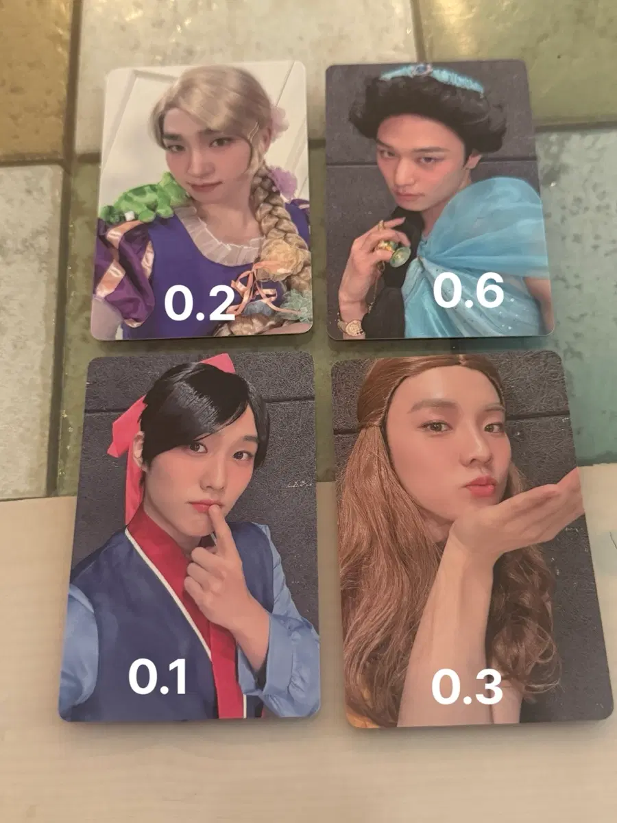 더비랜드 입장포카 더보이즈 공주포카