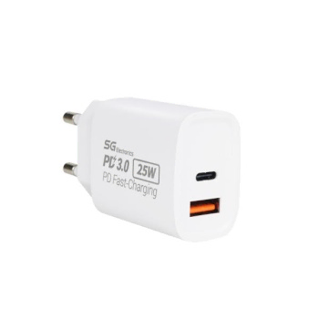 25W PD 듀얼포트 초고속 충전기