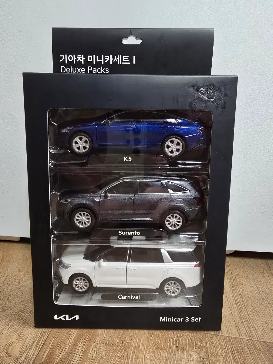 [판매] 기아차 미니카세트 1 Deluxe Packs (Minicar 3 Set)
