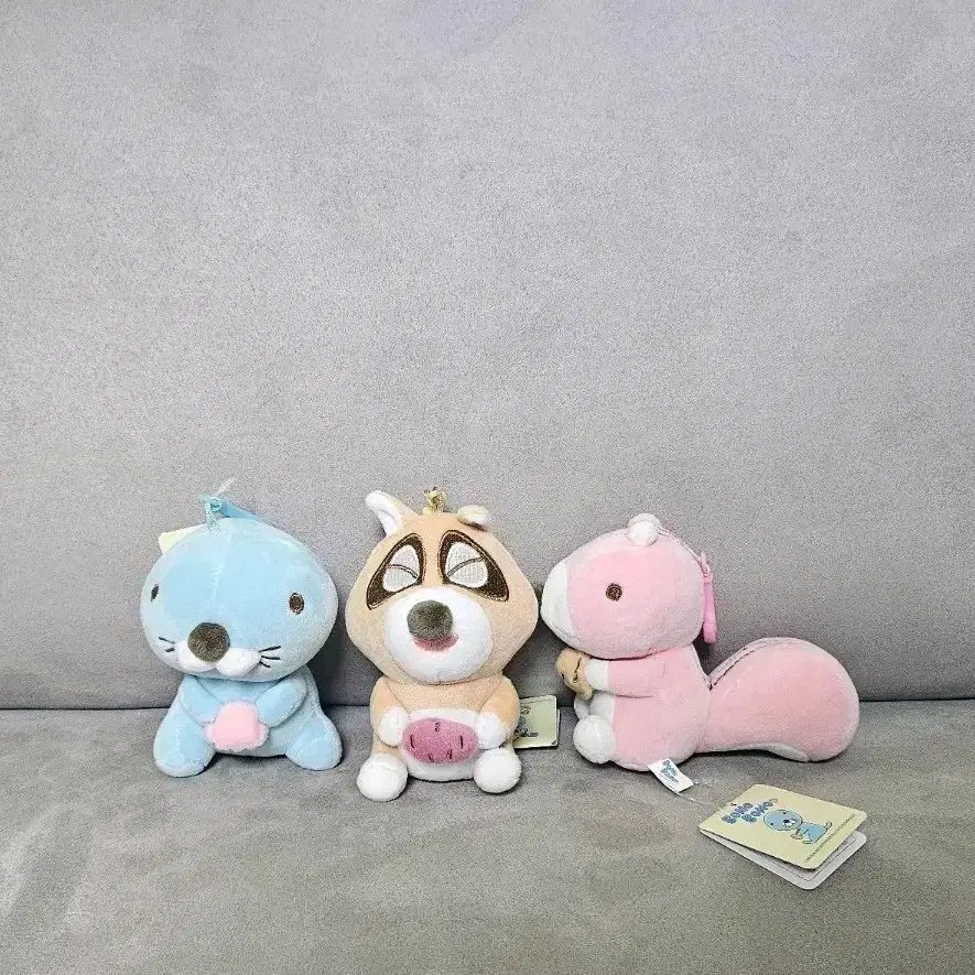 정품 보노보노 너부리 12cm 키링 인형
