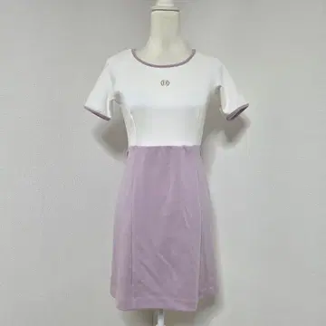 eimy istoire eimy 모티브 로고 파이핑 미니 원피스 [ F ]