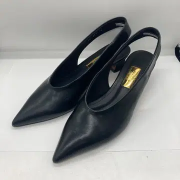 Le Talon GRISE 스틸레토 슬링백 펌프스 블랙