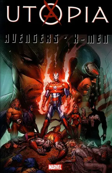 MARVEL COMICS 어벤져스 X-멘 유토피아 (PB)