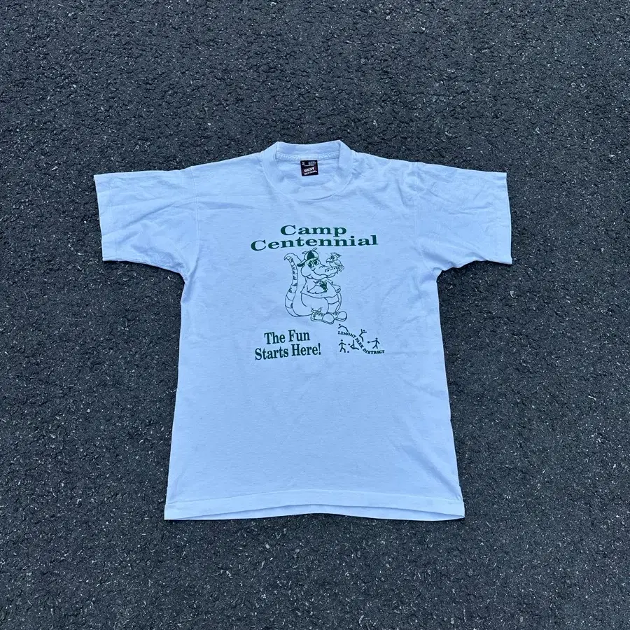 [빈티지] 80-90s Camp Centennial T-Shirt