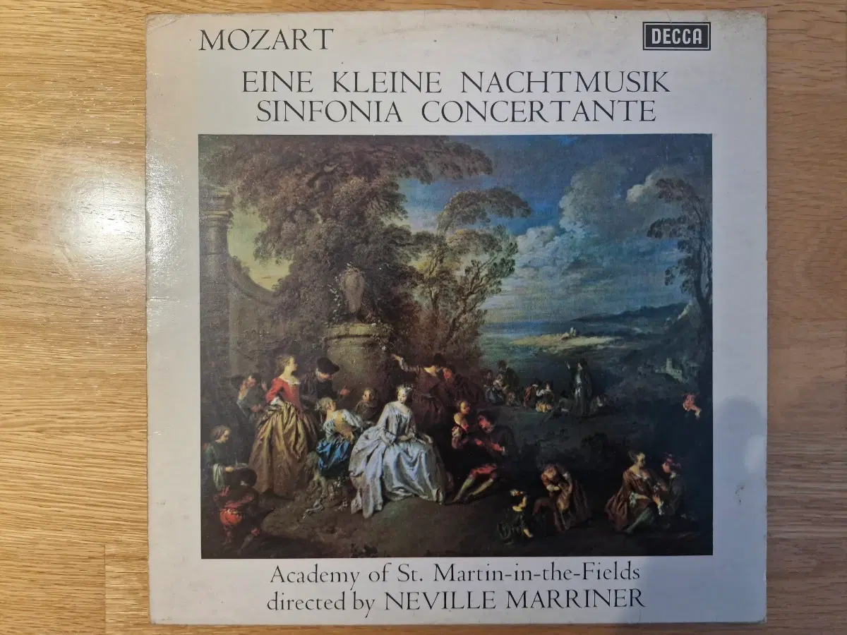 [N] Neville Marriner - Mozart : Eine Kleine Nachtmusik, Sinfonia Concertante LP