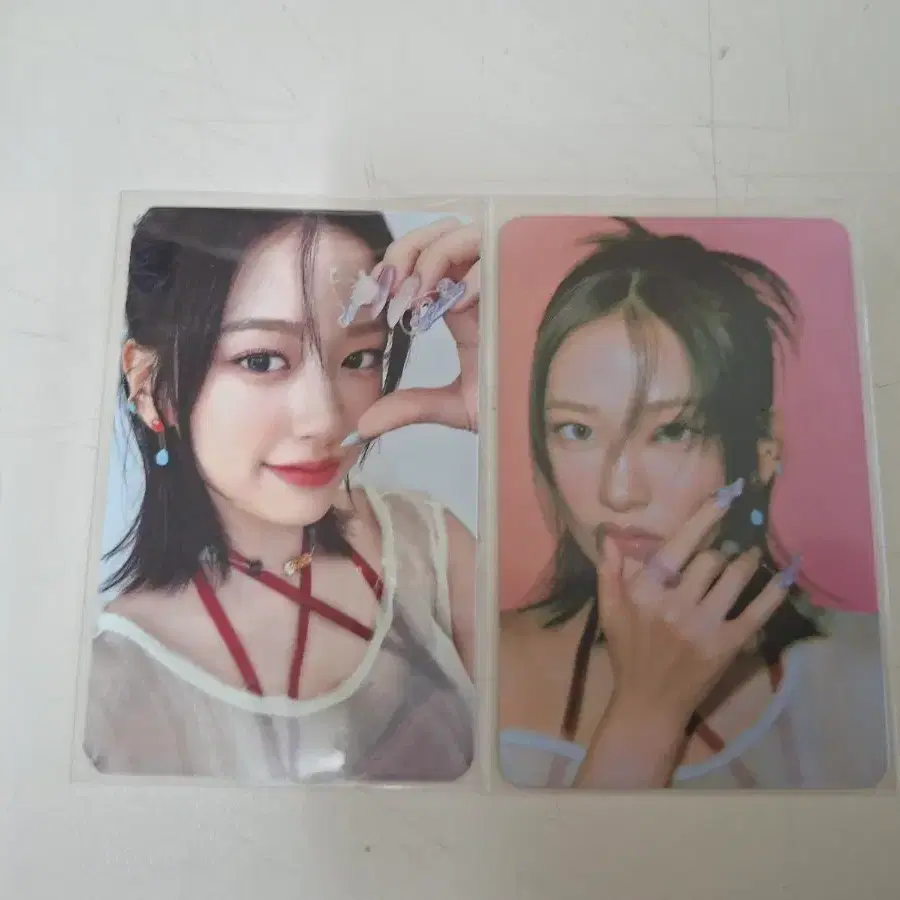아이브 안유진 포토카드 2장