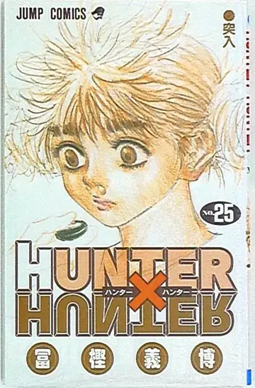슈에이샤 점프 코믹스 토카시 요시히로 HUNTER x HUNTER 25권