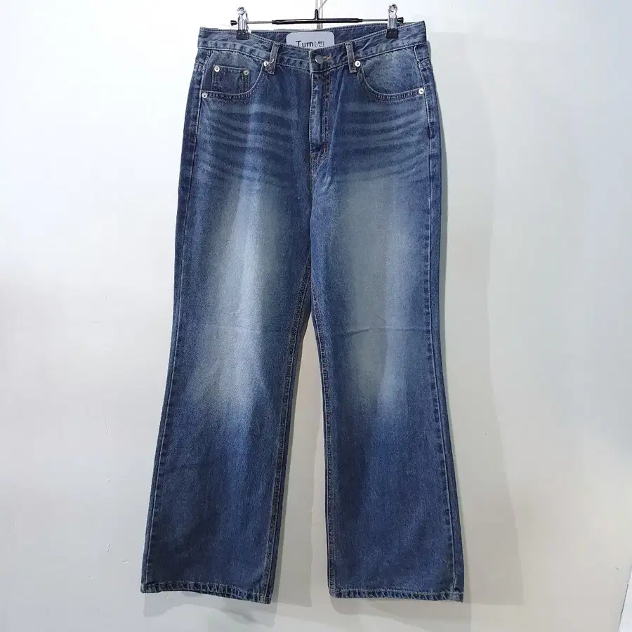 SS신상) 블루 세미 부츠컷 청바지 186번 1color S~L