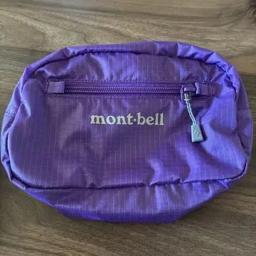 mont-bell 포켓터블 라이트 파우치 S 퍼플