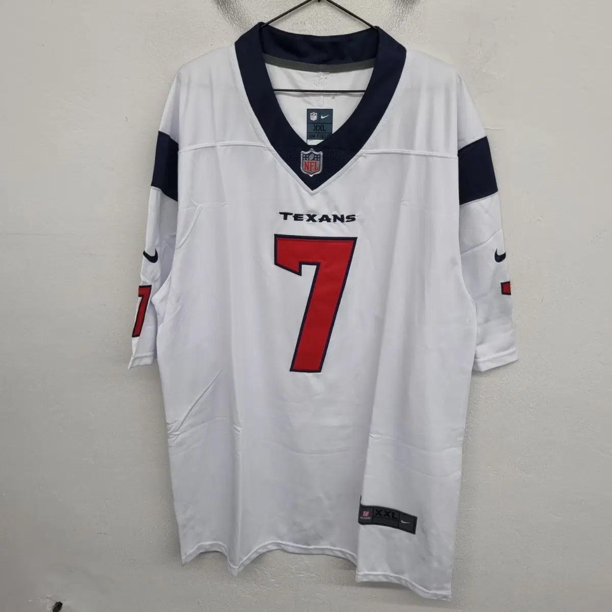 NFL 휴스턴 텍슨스 스트라우드 미식 축구 유니폼
