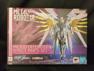 BANDAI SPIRITS METAL ROBOT혼 [ SIDE MS ] 기동전사 건담 SEED FREEDOM 프라우드 디펜더 & 이펙트 부품 세트