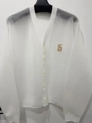 CABaN 시어 나일론 V넥 가디건