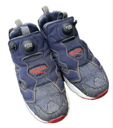 Reebok Insta Pump 스니커즈 25cm 데님 소재 ZOZO 한정판