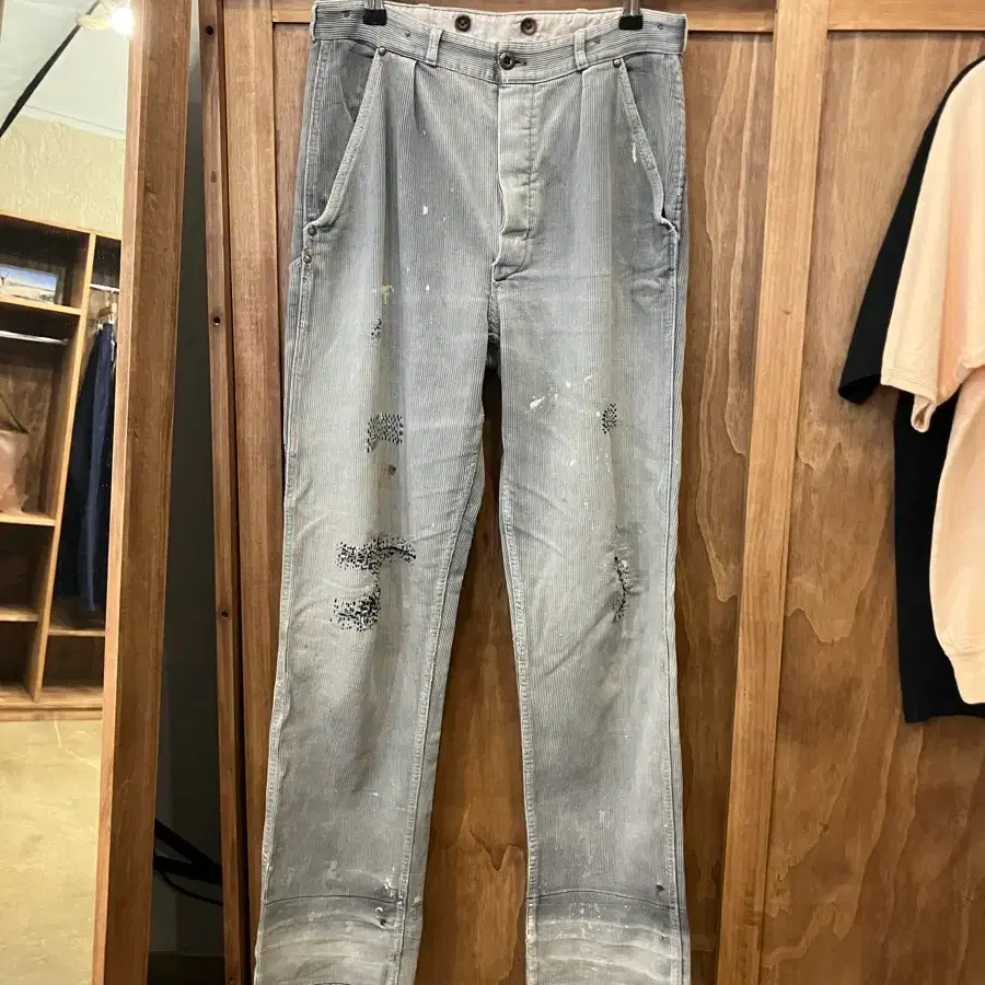 60s Original French Work Pants