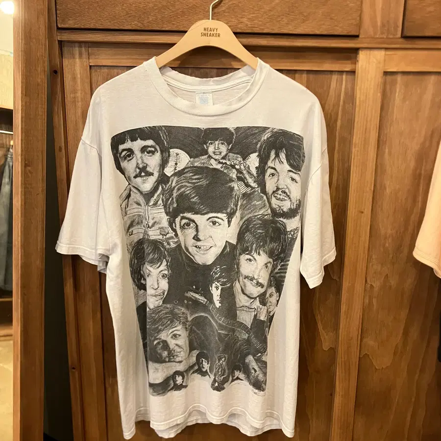 90s 빈티지 밴드티 비틀즈