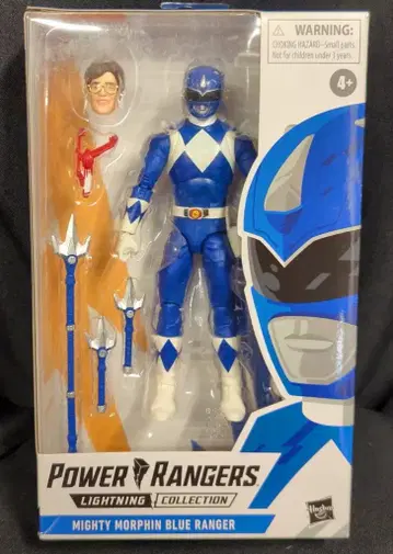 HASBRO LIGHTNING COLLECTION MIGHTY MORPHIN POWER RANGERS MIGHTY MORPHIN BLUE RANGER