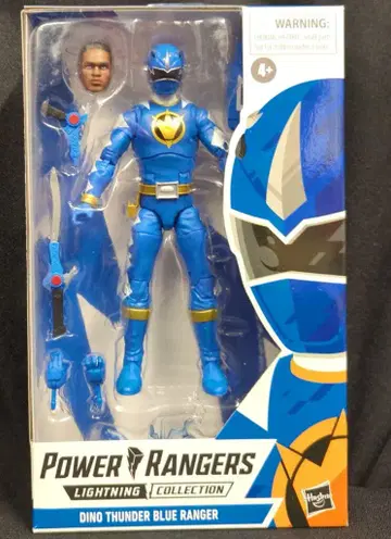 HASBRO LIGHTNING COLLECTION POWER RANGERS DINO THUNDER DINO THUNDER BLUE RANGER
