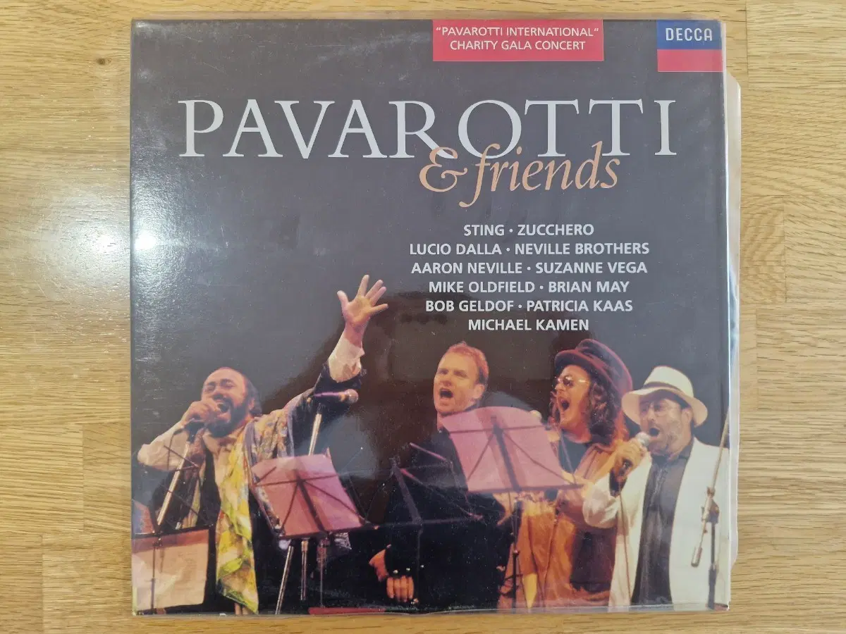 [P] Pavarotti & Friends - Pavarotti & Friends LP (속지X)