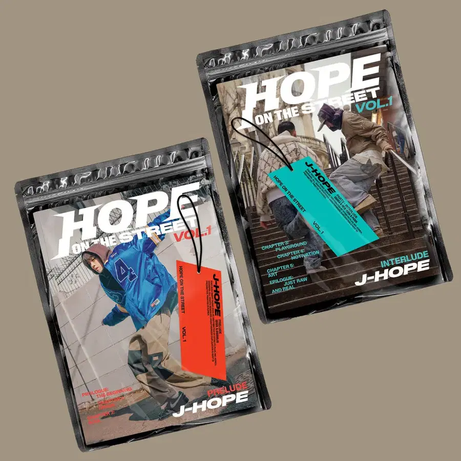KLIVE0086_J HOPE 제이홉 앨범 호프 온더스트리트 HOPE ON THE STREET VOL1