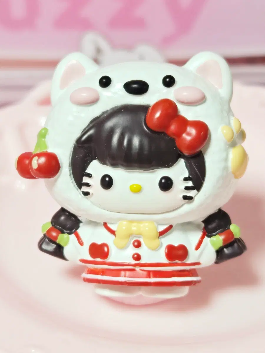 키티 수제 피규어 흰곰