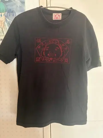 EVISU 티셔츠 블랙 00s
