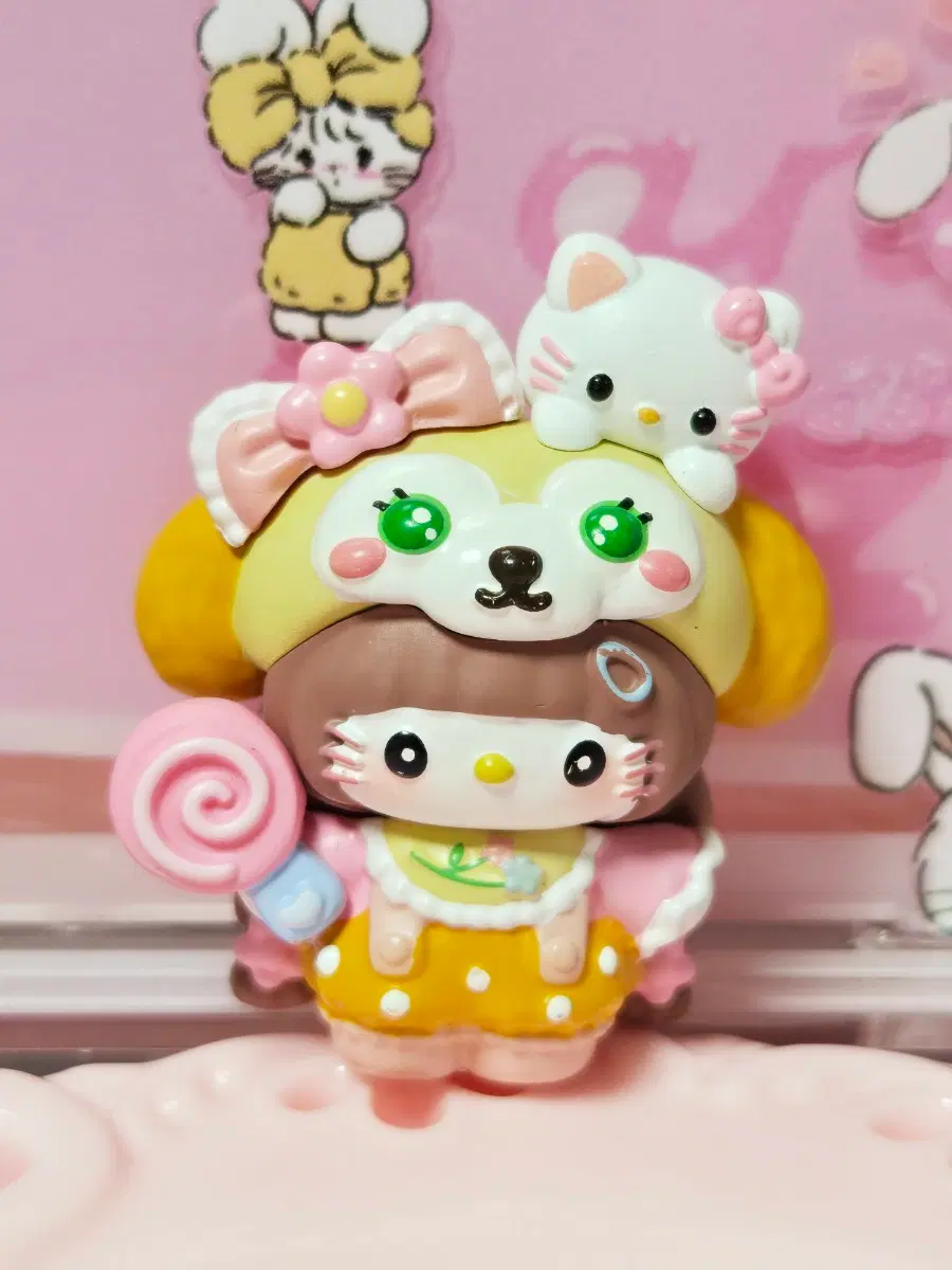 키티 수제 피규어 애기