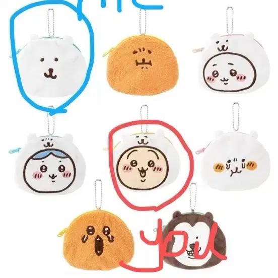 나가노마켓 트레이딩오카오포치 교환