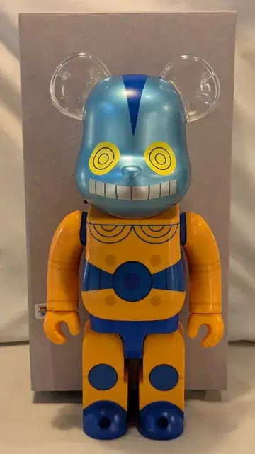 MEDICOMTOY BE@RBRICK HxS ORANGE 400%
