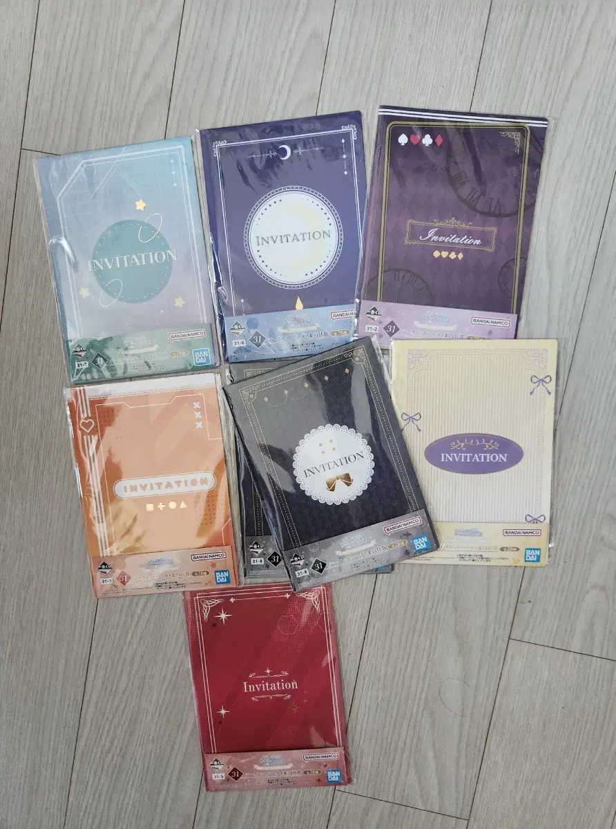 제일복권 아이돌마스터 샤이니컬러즈 초대장 판매