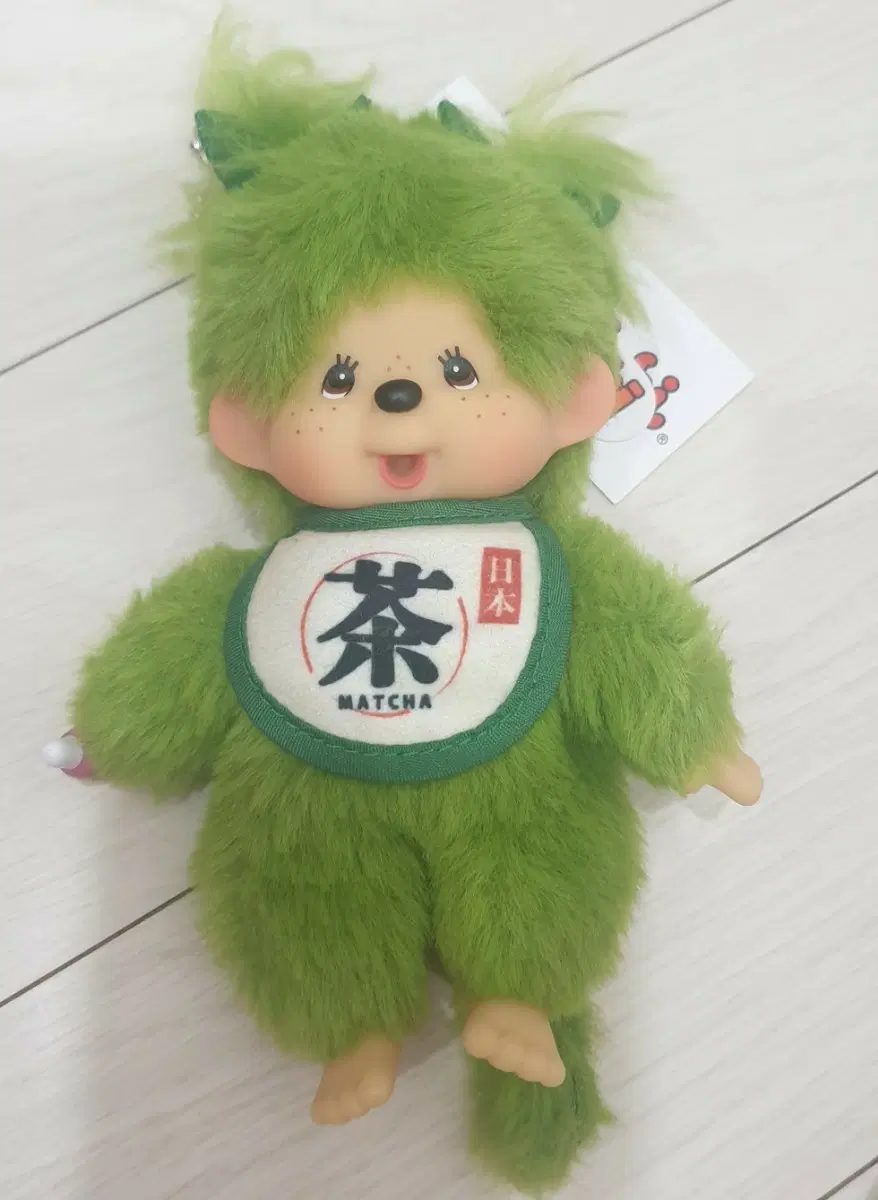 세키구치 몬치치 키링 인형 말차 에디션