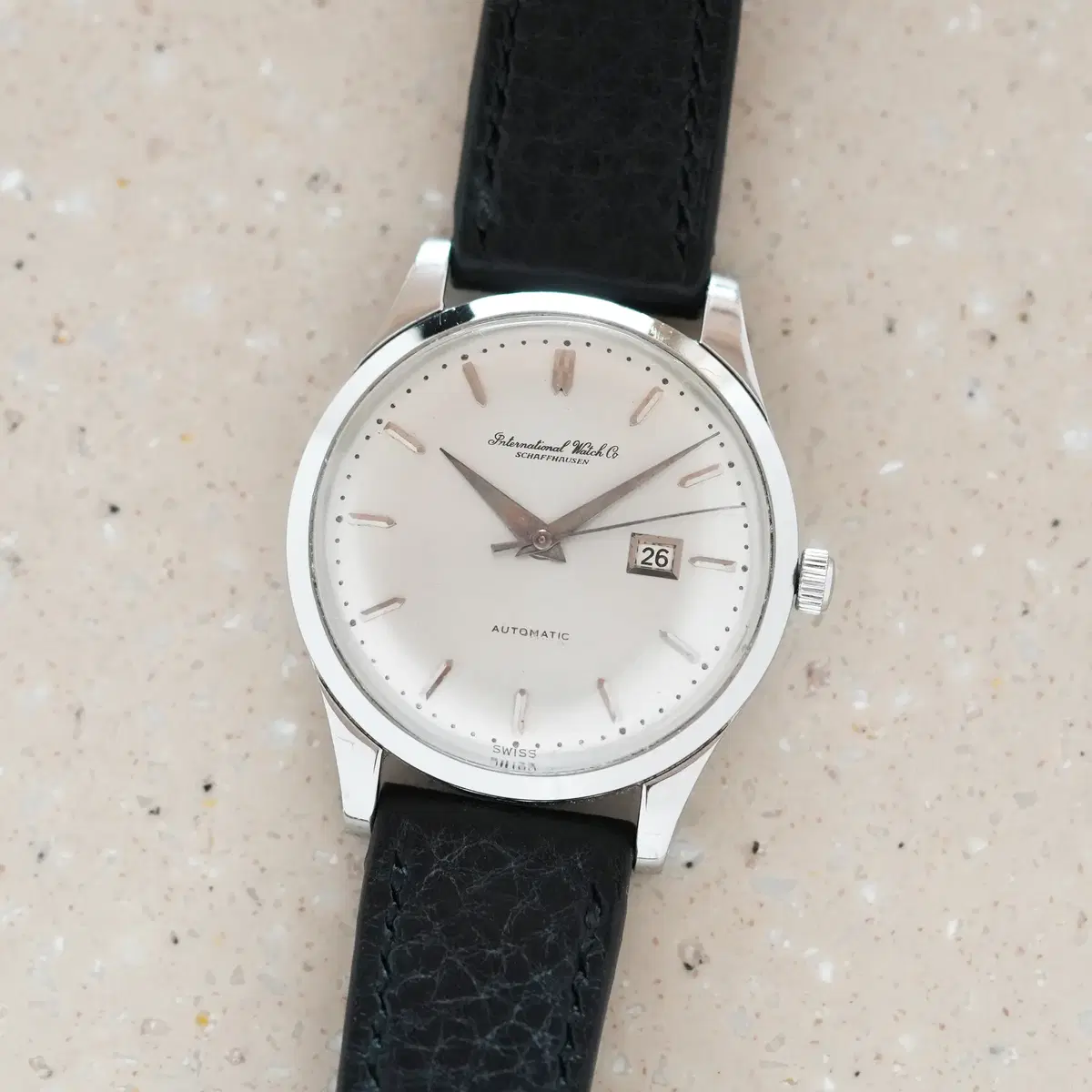 IWC 샤프하우젠 Cal.8531 오토매틱 데이트 1960년대 빈티지