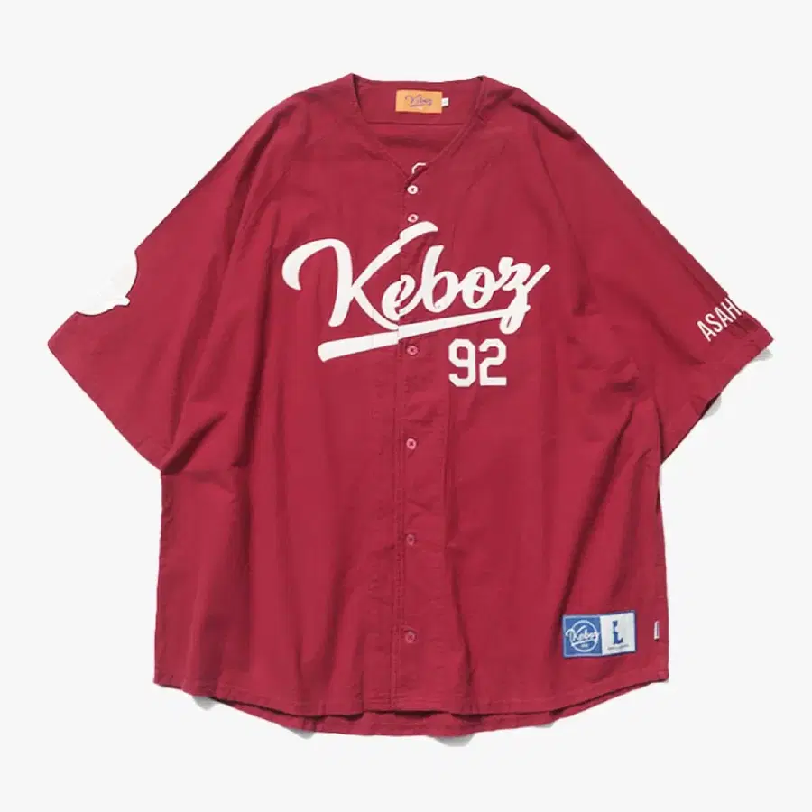 KEBOZ 베이스볼 셔츠