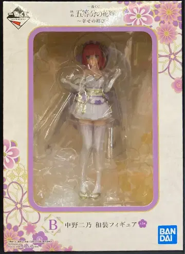 BANDAI SPIRITS 제일복권 영화 5등분의 신부 행복의 매듭 B상 나카노 니노 일본 의류 피규어