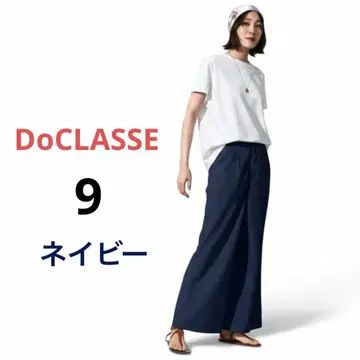 [DoCLASSE] 뷰티 바이어스 브리즈 팬츠 네이비 미사용 9