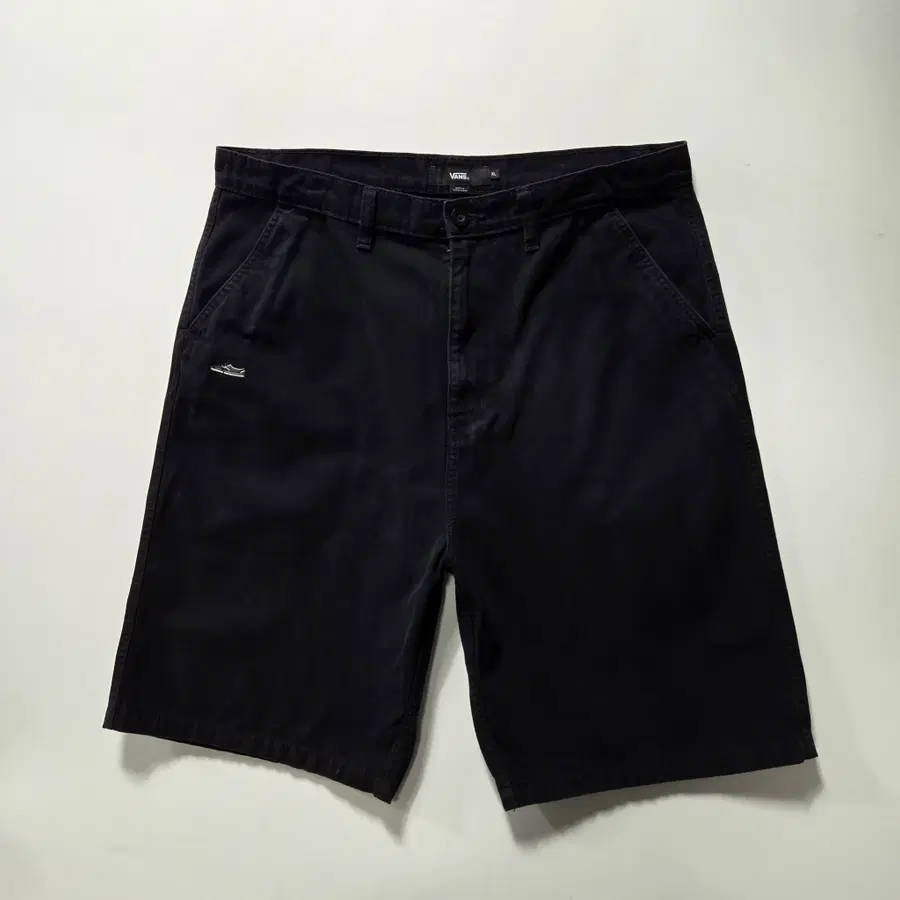 반스 블랙 스몰로고 치노 반바지 XL 26080618