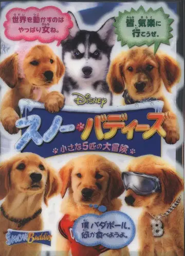 외국 영화 DVD 스노우 버디즈 작은 5마리 대모험