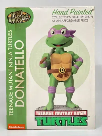 NECA HEAD KNOCKERS / HAND PAINTED DONATELLO