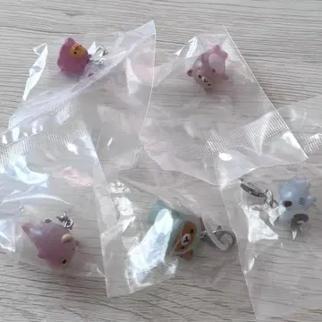 리락쿠마 바다리라 기분 표식 액세서리 5점 세트