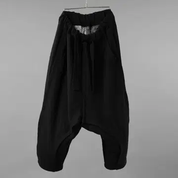 소스노브스카 21AW CLOWNPANTS 드롭 크로치 사루엘 팬츠