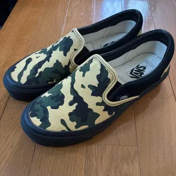 VANS 오리지널스 슬립온 카모플라주 패턴 26cm