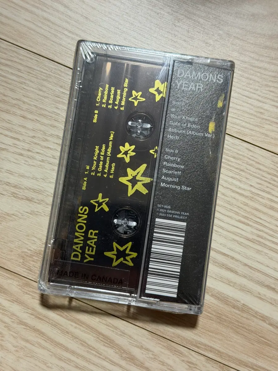 데이먼스 이어 헤드에이크 카세트 테이프 블랙