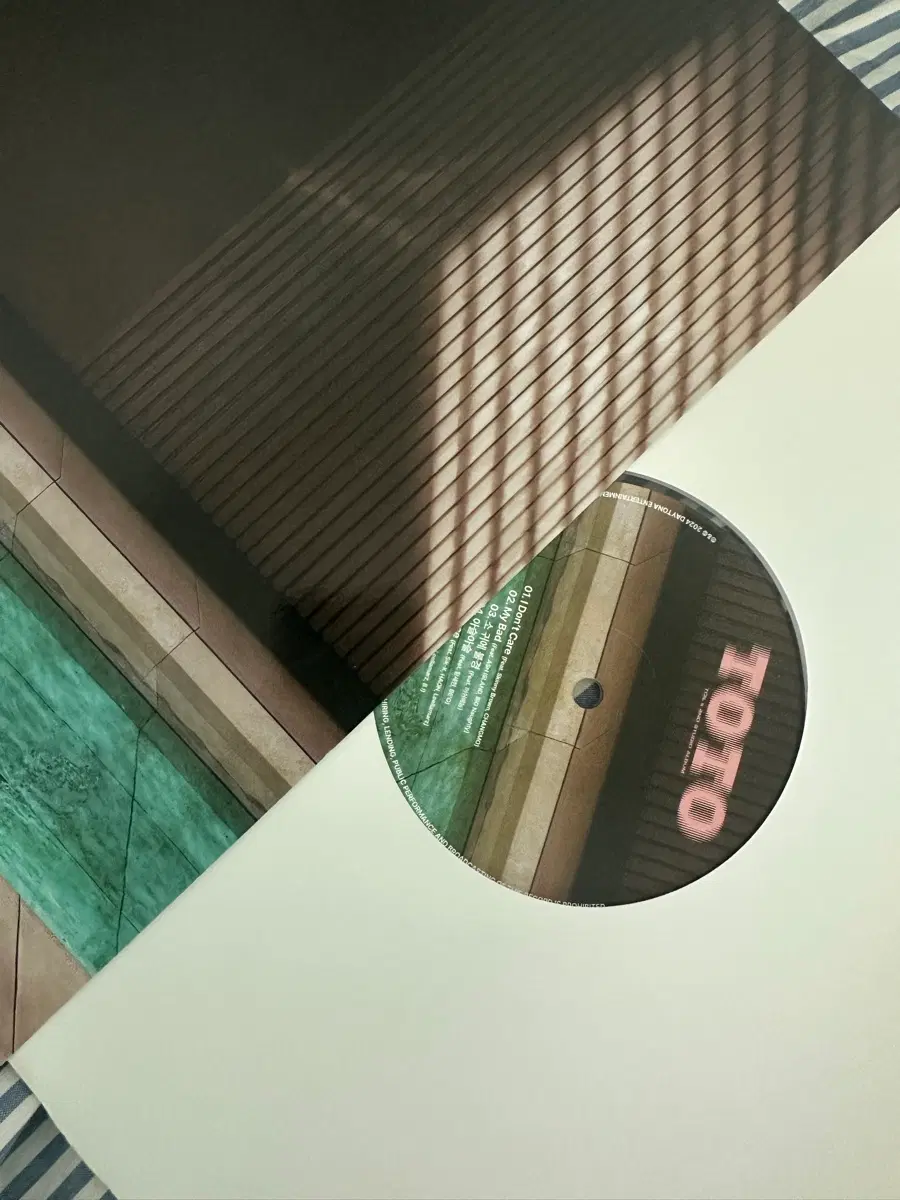 TOTO 앨범 레코드판 토일lp