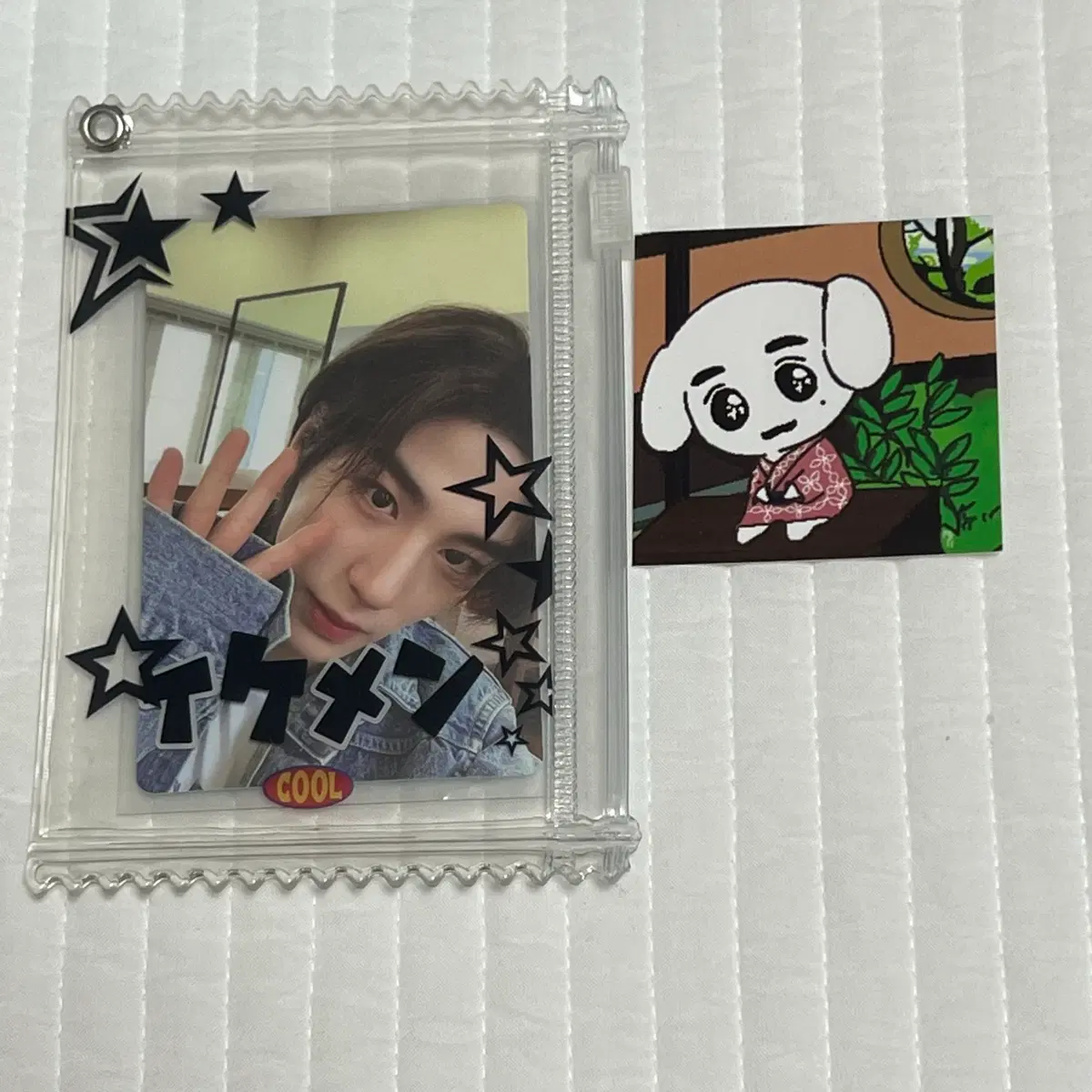 보넥도 이한 포카 2장 +한물이 포카파우치