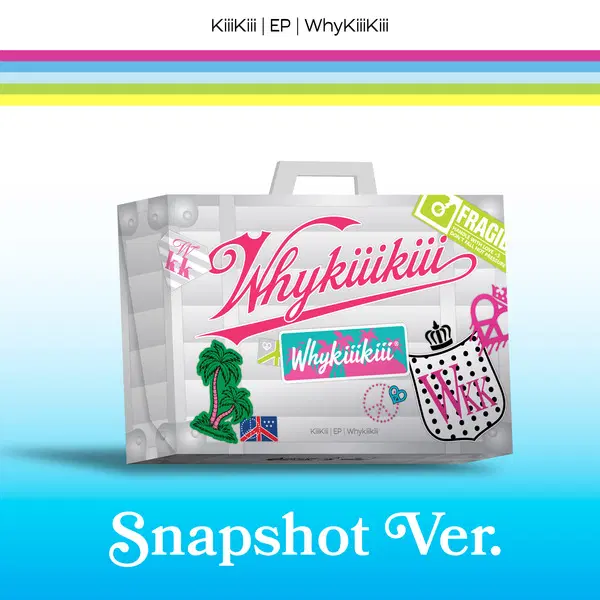 KiiiKiii (키키) EP [WhyKiiiKiii] SNAPSHOT VER. [한정반] 스냅샷 한정반