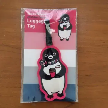 [차내 판매 한정] Suica 펭귄 러기지 택 어텐던트 시리즈 핑크