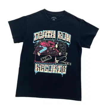 스눕 독 DEATH ROW RECORDS 그래픽 티셔츠 M