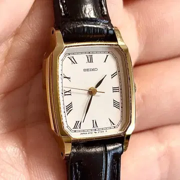 작동 SEIKO 세이코 80s 빈티지 손목시계 스퀘어 탱크