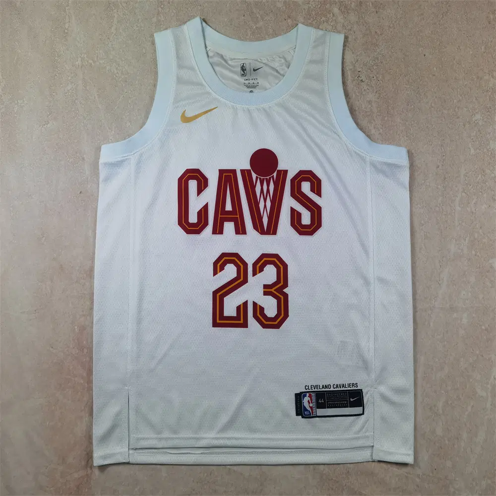 NBA 농구복기사 23번 라 브라운 제임스 열압구복 SWINGMAN