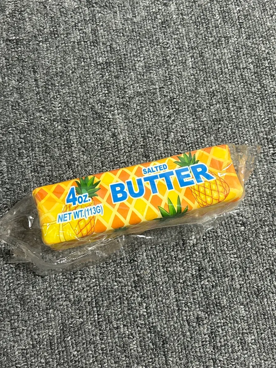 버터 모양 파인애플 맛 스퀴시