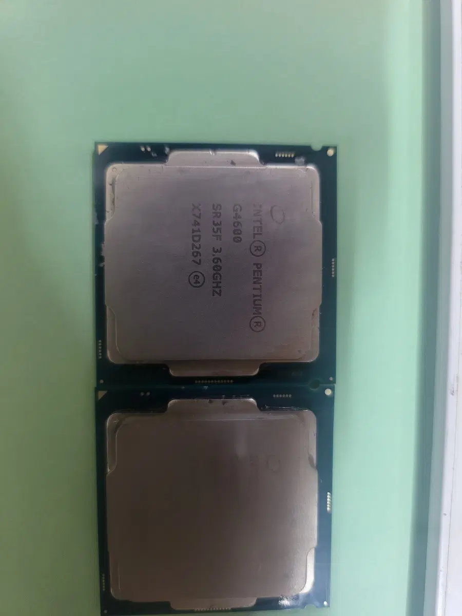 인텔 펜티엄 cpu G4600 CPU 7세대 20260806-05